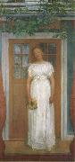 Carl Larsson Seventeen Years old USA oil painting artist